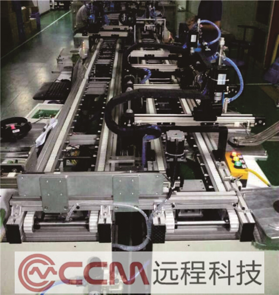 CCM直線滑臺模組在工業(yè)流水線上的應用