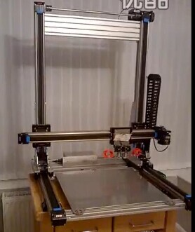 CCM直線滑臺(tái)客戶三維XYZ龍門(mén)機(jī)械手